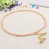 Beads Beaded Belts Braided Female Metal Pearl Bead for Women Pearl Waist Belt Waist Chain Chain