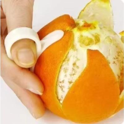 Lot de 10 éplucheurs de pamplemousse et d'orange pratiques, coupe-fruits, trancheur de citron et anneau de coupe-fruits, gadget de cuisine
