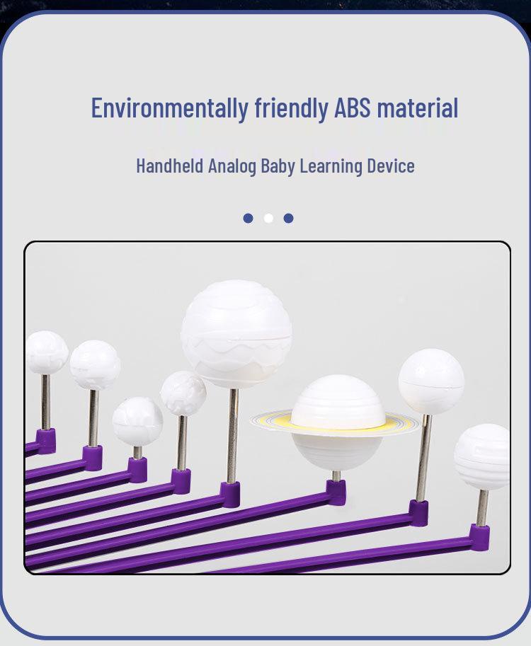STEM Educational Celestial Model: Eight Planets Hanging Toy for Kids 6-12