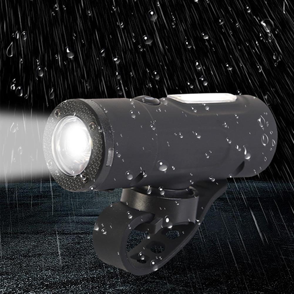 500 Lumen Bike Light Front Waterproof Bike Headlight Rechargeable Front Bike Light 4 Lighting Modes for Road Cycling