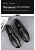 Men's Handmade Slip-on Leather Shoes: Comfortable, Non-slip, Breathable, Soft Sole, Casual Large Size.