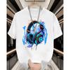Men's 3D Pattern T-shirt Short-sleeved T-shirt 3D Printed Round Neck Shirt Retro Retro Casual Street