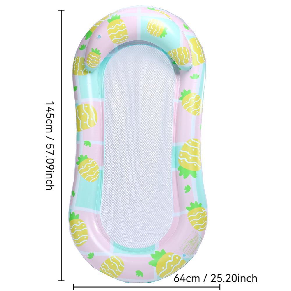 New Style Daisy Stripe Inflatable Pool Float Lounger