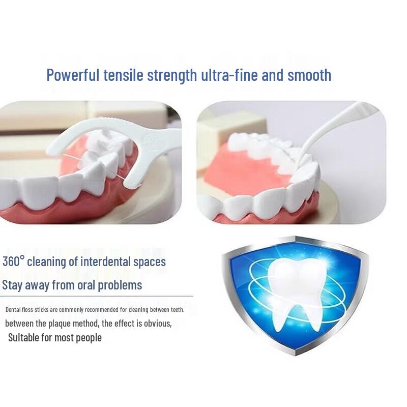 Dr. Dental Ultra-Fine Deep Clean Dental Floss Picks