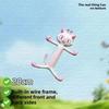 Cats Meme Mouse Plush Toy With Wire Frame For Interactive Decor And Collectors