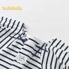 Balabala Girls' Striped Short Sleeve T-Shirt