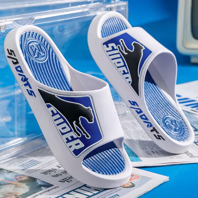 Men's Summer Non-Slip Thick-Soled Slippers - Trendy Outdoor & Home Comfort
