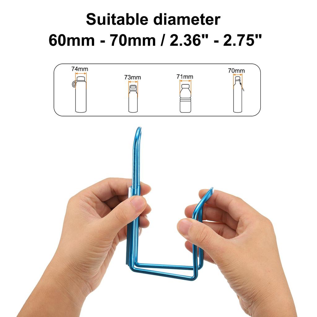 Aluminium Alloy Bicycle Bottle Cage, Classic Mountain Bike Accessories, Bicycle Bottle Cage, Bicycle Bottle Holder