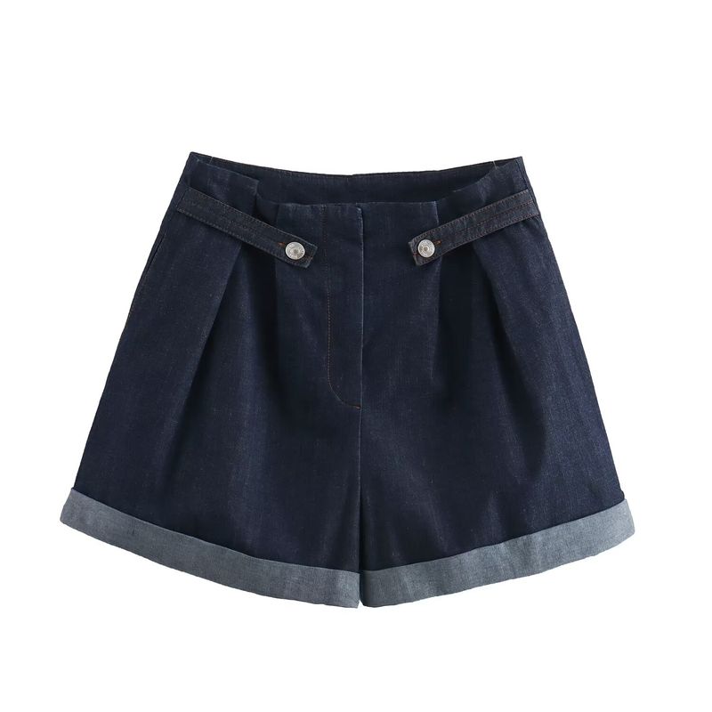 Kaslead New Arrival Women's Clothing Fashion Style Fashion All-Match Belt Loop Waist Paper Bag Culottes 0779151