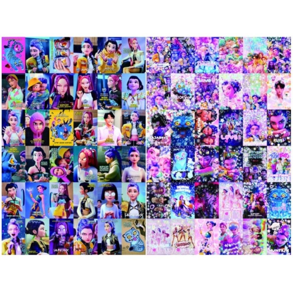 K-pop Demon Hunters Unofficial Sticker Hologram Photocard Kadehun Photocard Goods