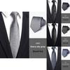Men Striped Pattern Tie With Durable Material For Special Occasions