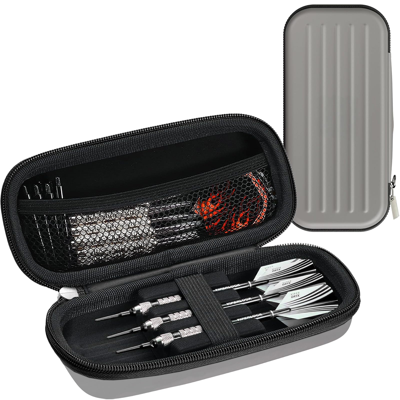 Mocamoro dart case 3-16 darts EVA material dart camping case shockproof gray