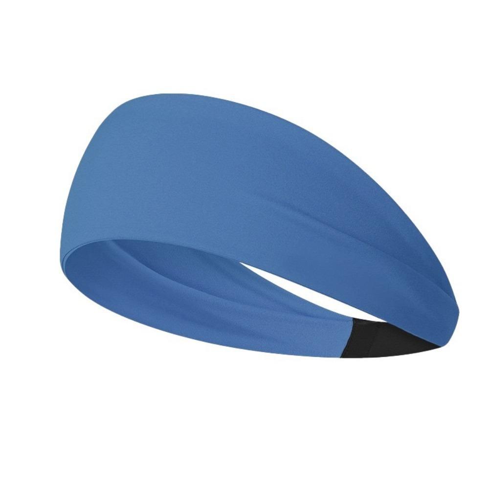 Non-Slip Yoga Fitness Hair Band Pure Color Knitted Yoga Headband New Fitness Hairband  Cycling