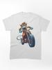 Biker Mice from Mars Rebel Biker Boy Rat Gang Rebels Book Illustration by Sarnia Classic T-Shirt