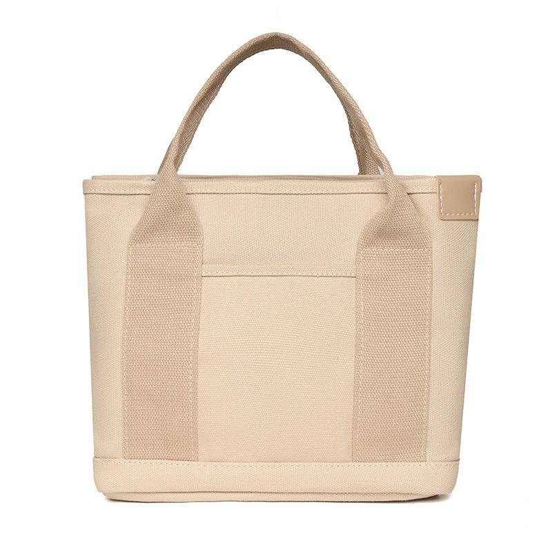 Canvas bag Bento bag New Japanese handbag Women's bag Large capacity handbag Melaleuca bag Handbag Small bag