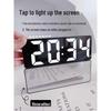HANDUNYOU LED Digital Mirror Alarm Clock
