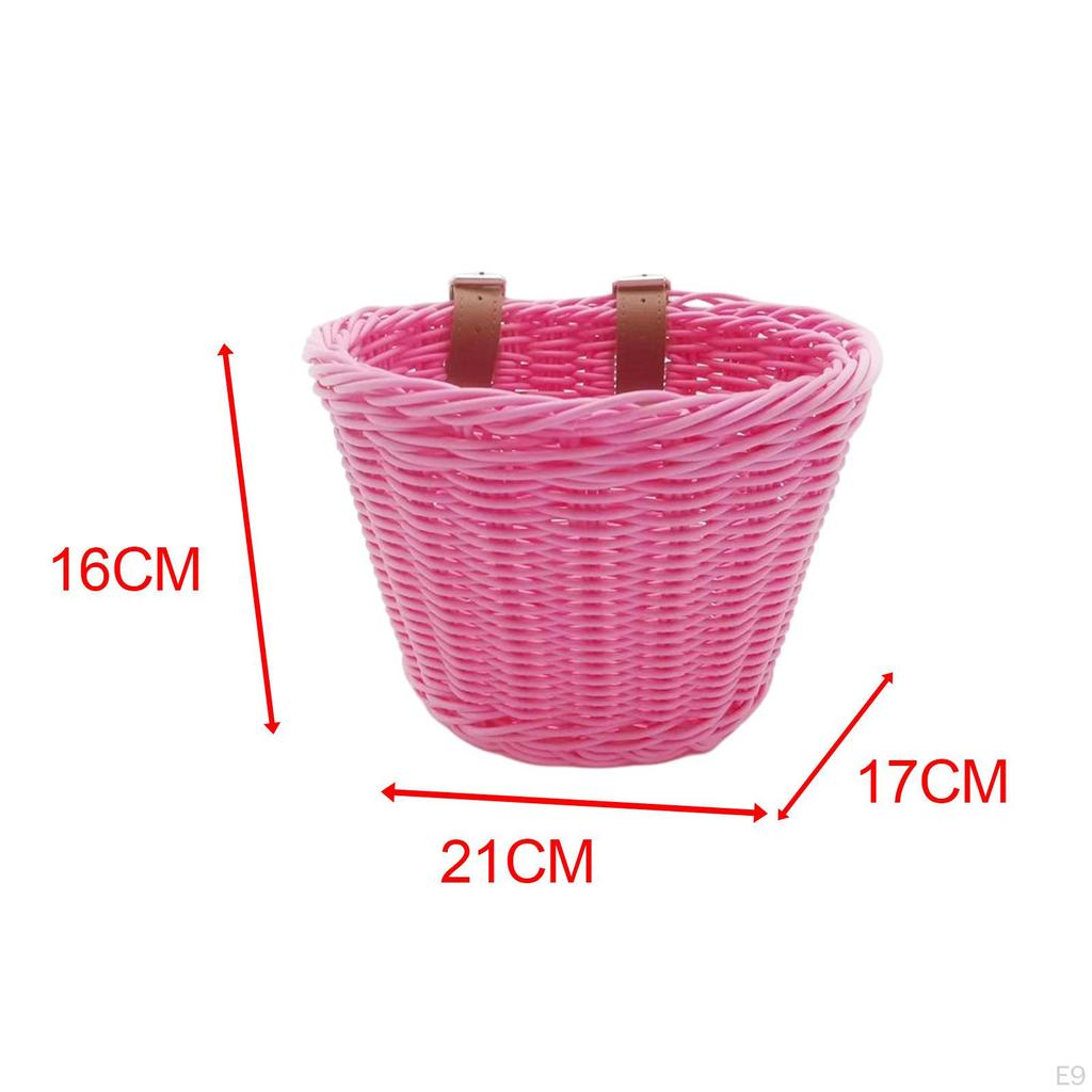 Kids Bike Basket - Front Handlebar Carrier for Young Riders
