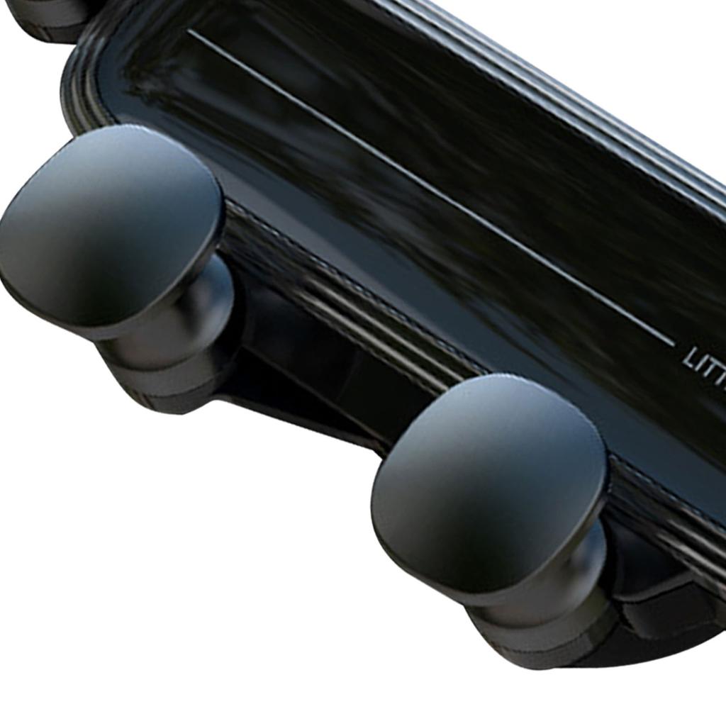 Upgraded Gravity Car Phone Mount Auto Lock Hands Free Mini Car Vent Phone Mount for 4.7‑6.9 Inch Phone Gray