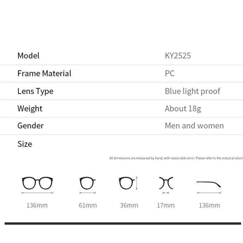 Retro Square Lesebrille Damen Herren Kunststoffbrille Computer Weitsicht Alterssichtigkeit Kleiner Rahmen Lesebrille +1.0 +1.5 +2.0