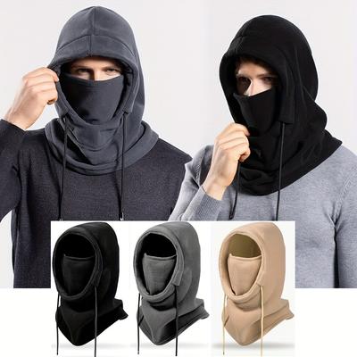 1pc Windproof Hat, Warm Winter Outdoor Cold Hat Gift for Men and Women
