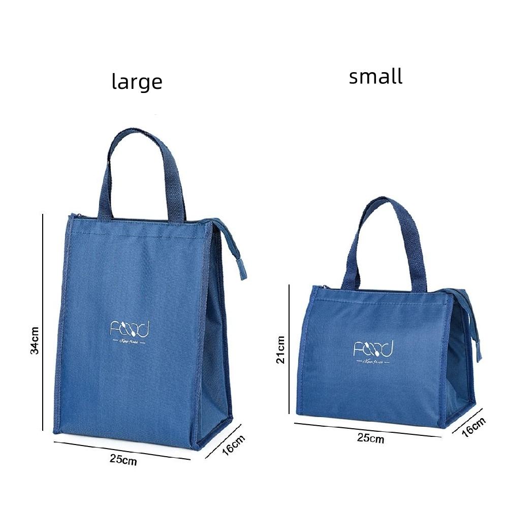 Travel Picnic Lunch Box Cooler Lunch Bag Breakfast Organizer Insulated Thermal Bag small