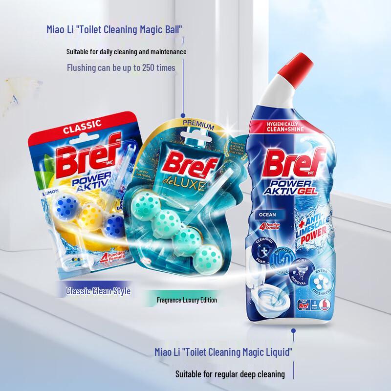 Bref Ocean Scent Toilet Bowl Cleaner