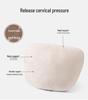 Suede Lumbar Pillow for Maybach: Headrest Cushion and Neck Support.