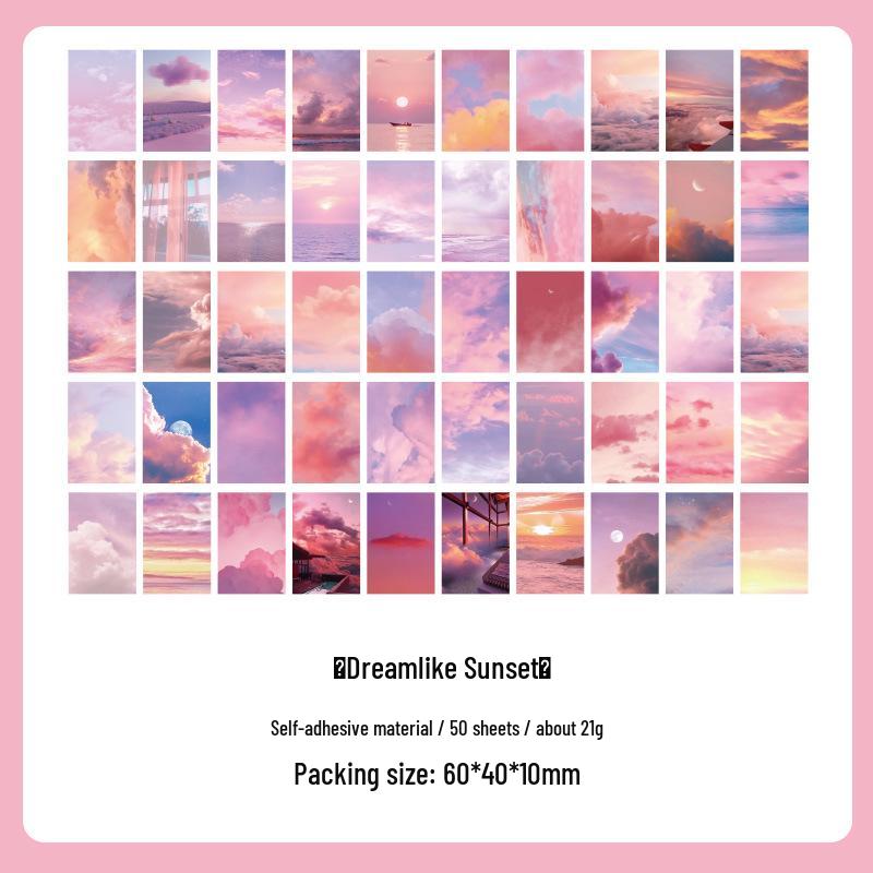 

Блокнот в стиле «Звездное небо» и книга с наклейками для DIY