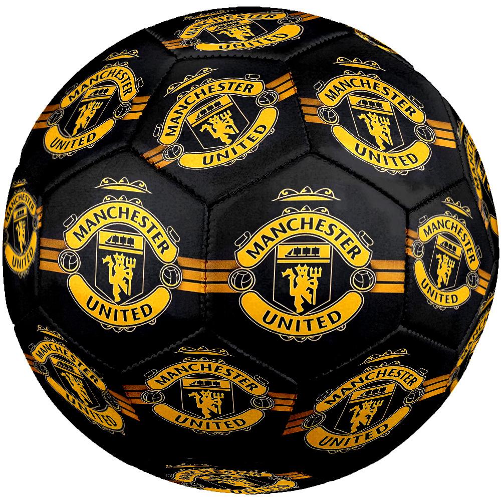 Manchester Crest Size 5 Football Machine-Stitched Indoor/Outdoor Universal Football Perfect Gift for Sports Enthusiasts