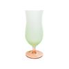 Pastel Frosted Glass Goblets Drinkware Home High-footed Cups Home Kitchen Party Bars Cocktail Glasses Beverage Juice Decor Gifts