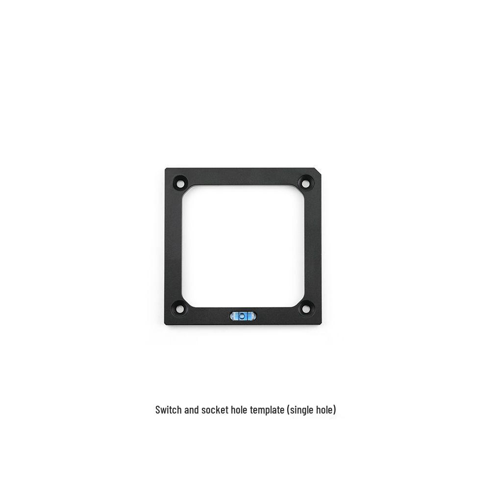 86 Box Switch & Socket Hole Punching Mold - Woodworking Template for Wardrobe Socket & Wire Box Grooving