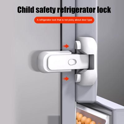2 ks Dětská bezpečnostní lednička Zámek Samolepicí Víceúčelový Zásuvka Skříňka Trouba Dveře lednice Dětská pojistka Západka Zámek Dětská ochrana Bezpečnostní přezka