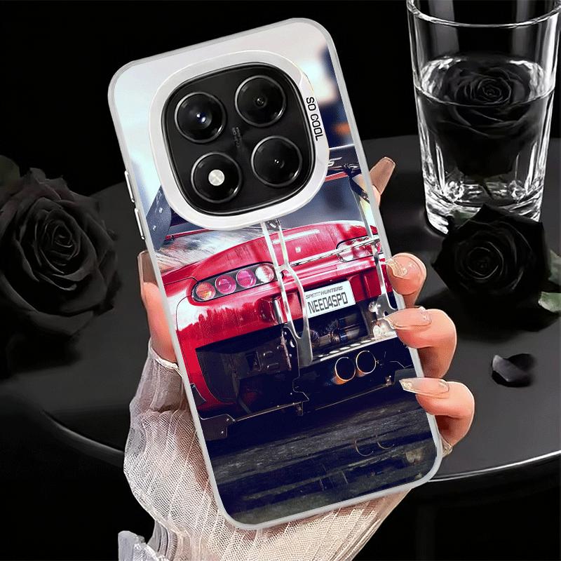 

Japan JDM Sports Cars Theme Soft Phone Case for Xiaomi Redmi Note 13 14 15 Pro Plus 12S 12 11S 11 11T 10S 10 Shockproof Cover Ba Redmi Note 13 Pro 5G