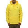 Polo Ralph Lauren Waffle Thermal Pullover Hoodie with Embroidered Pony Yellow Men's Logo, 0102636-XL-YELLOW, [Used]