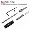 Self-Centering Hinge Twist Drill Bits HSS Different Sizes Window Doors Screw Hole Saw Woodworking Reaming Cabinet Tool