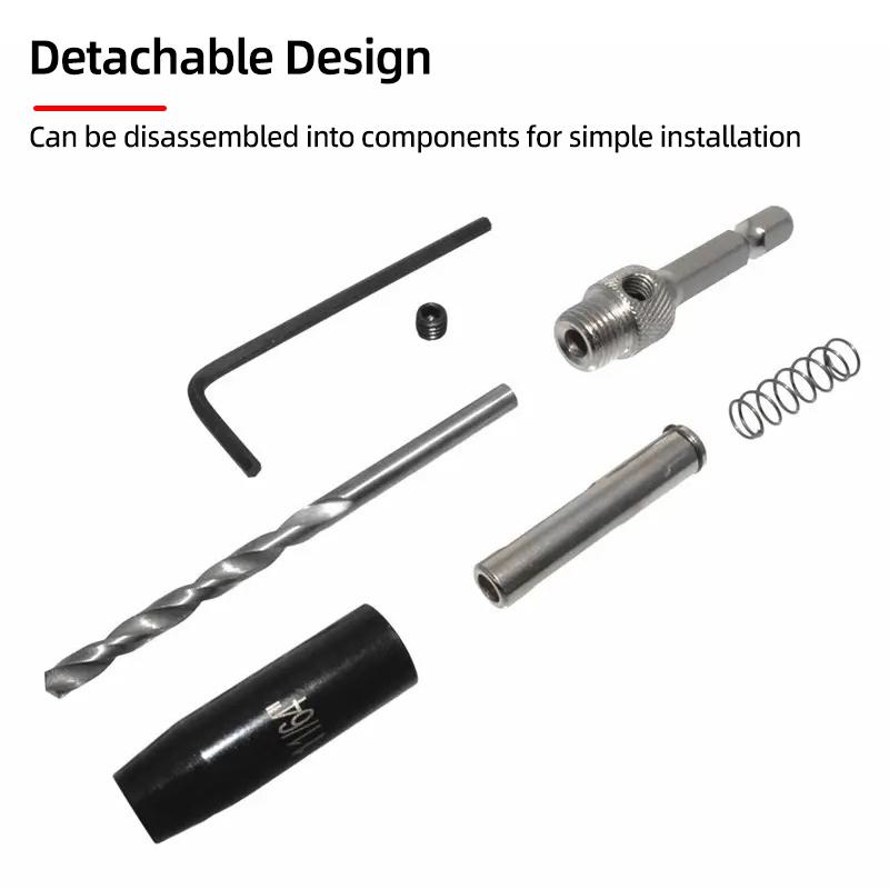 Self-Centering Hinge Twist Drill Bits HSS Different Sizes Window Doors Screw Hole Saw Woodworking Reaming Cabinet Tool