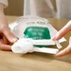 2PCS Creative Sealed Discharge Nozzle Food Preservation Clip MoistureProof Tea Milk Powder Funnel Snacks Sealing Lid for Kitchen