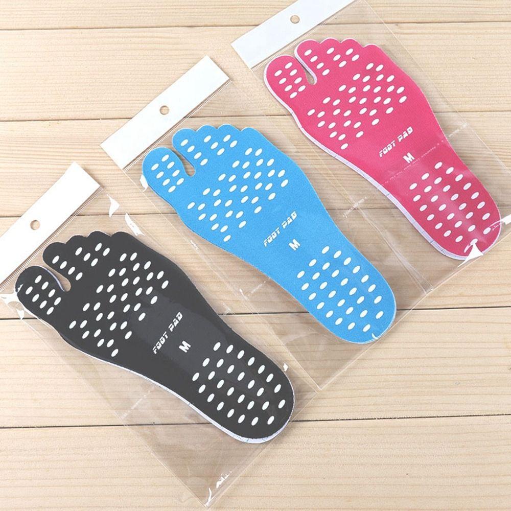 

Silica Gel Adhesive Insoles Anti Slip Foot Pads Beach Socks Invisible Shoe Pad for Women 36-39 синій