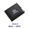 Car Driver's License Pouch Men's Wallet Card Case Holder Accessories For Lexus CT200h ES250 ES300h IS250 IS200 GS300 GS460 GX470 CJ0