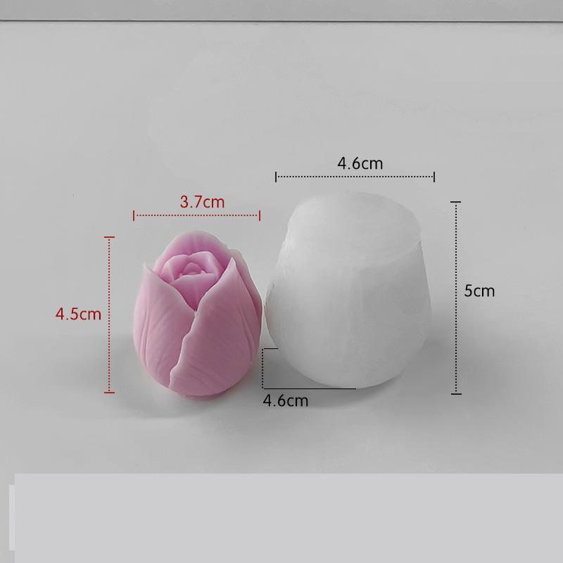 

Новая силиконовая форма для свечей в виде цветка, 3D-форма для мыла в виде цветка пиона, гипсовая смоляная форма для литья под давлением, инструмент для выпечки шоколадного торта, свадебный подарок