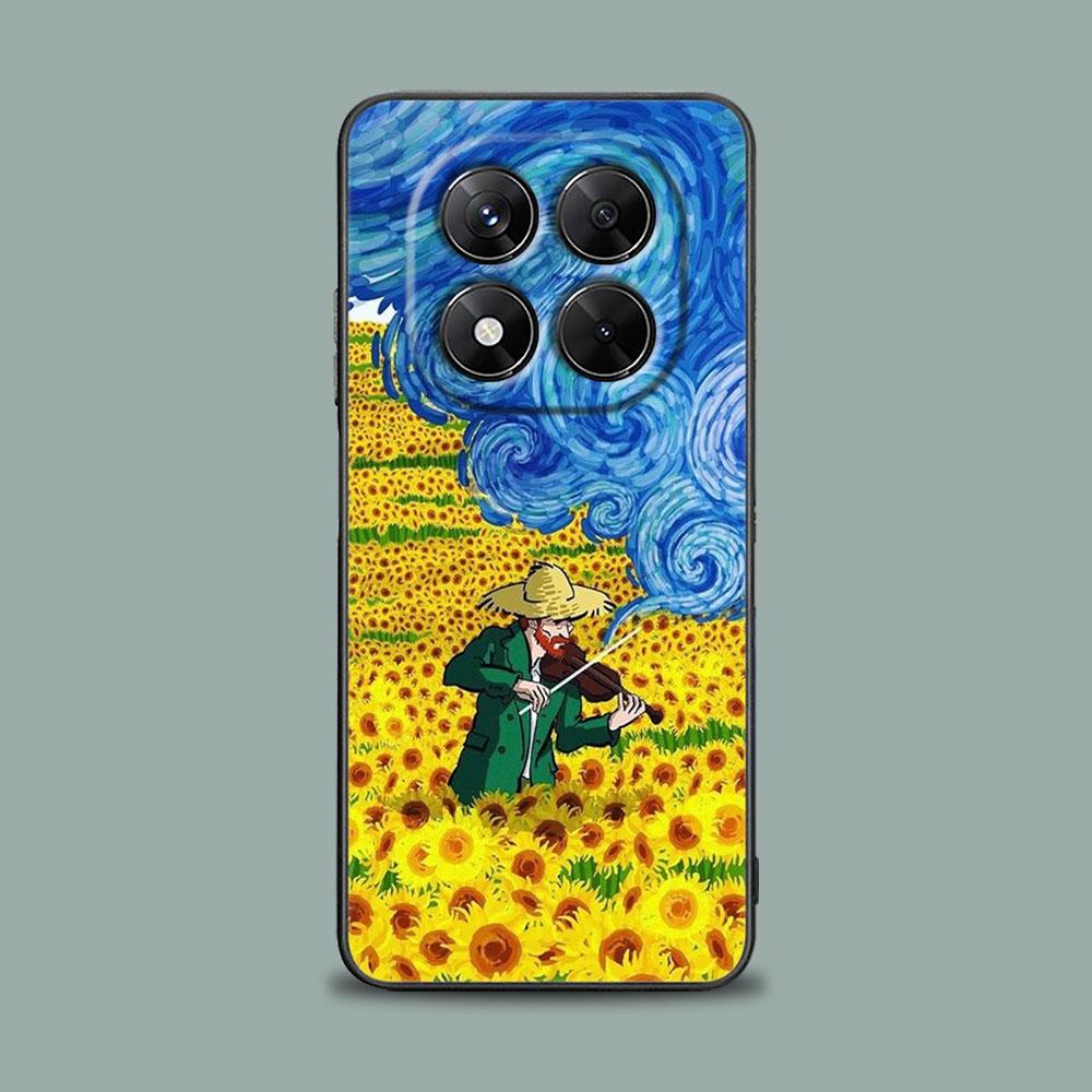 Phone Case for Xiaomi Redmi 15C 14C 12C 13C 4G Redmi Note 15 14 13 12 11 10 Pro Plus 5G 12S Soft Cover Interesting Van Gogh Art
