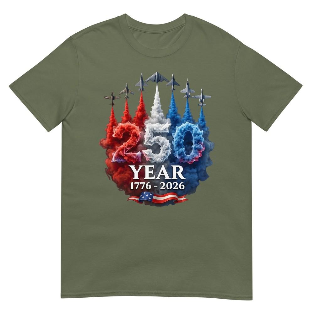 250 Years American 250th Usa Patriotic 4th Of July TShirt
