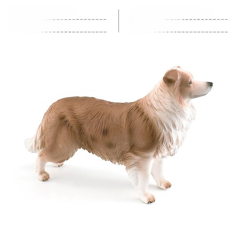 Childrens Pet Cibotium Barometz Welsh Corgi Shepherd Dog Pet Animal Model For Playroom Decor And Collecting