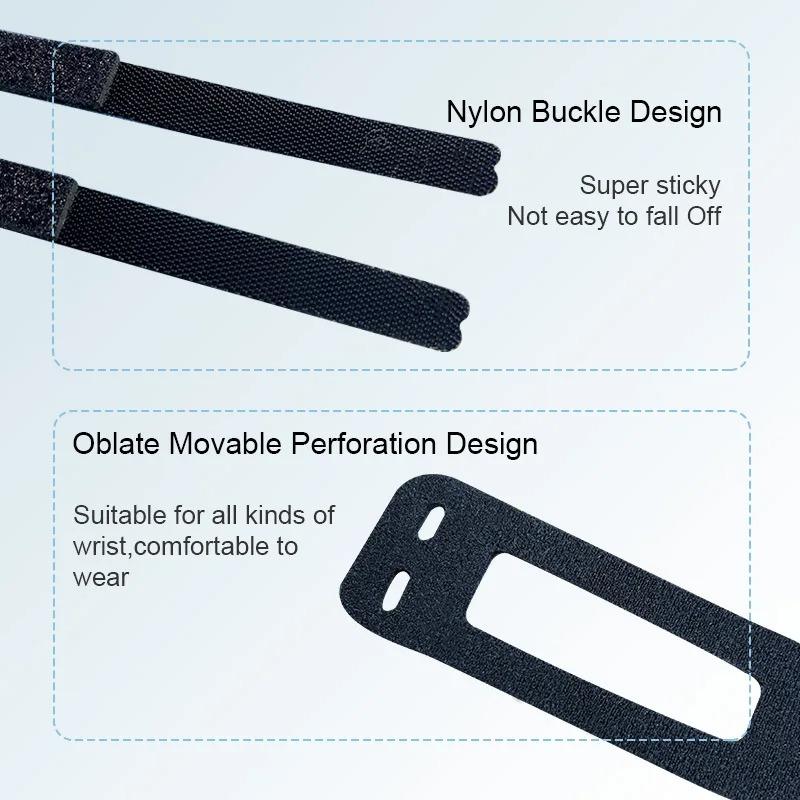 Sports Wrist Guard Elastic Adjustable Support Wrist Straps Breathable Sweat-Resistant Sports Yoga Wrist Band Tennis Wrist Guard