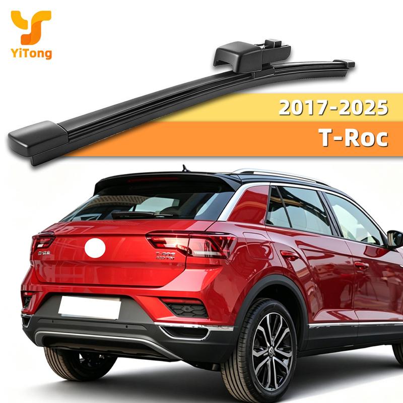 Yitong Suitable for Volkswagen VW T-Roc 2017-2025 Rear Wiper Blade Natural Rubber Streak Free Smooth Wipe Replacement Auto Part
