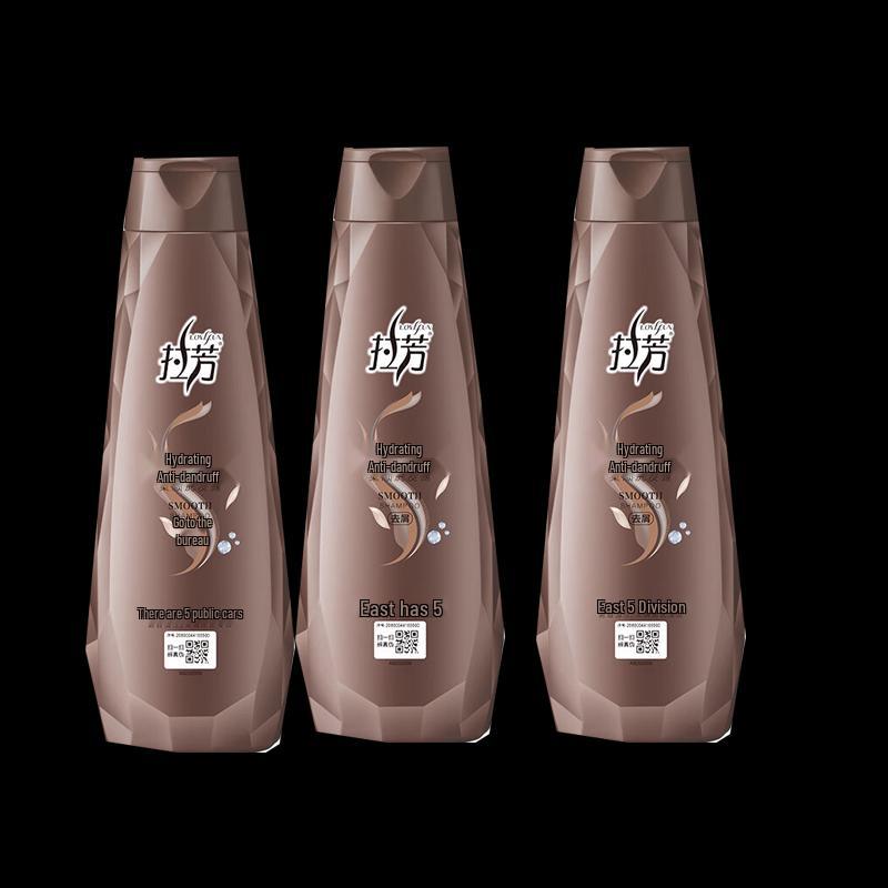 LAFANS Softening & Anti-Dandruff Shampoo 3 x 400ml