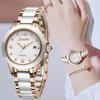 Relógio Feminino da Moda Ouro Rosa Pulseira Feminina Relógios Menina Relógio Feminino Novo Criativo Relógio À Prova D'água Data Relógio Mulher