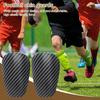 1 Paar Mini-Fußball-Schienbeinschoner mit Riemen, leichte, flexible Schienbeinschoner, Sportausrüstung für Fußballtrainingswettkämpfe