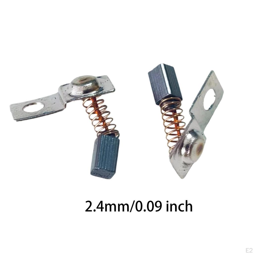 2 Stück Nagelbohrer Kohlebürstenkopf Praktisches Salon-Zubehör Vielfältig Einsetzbar Einfach zu