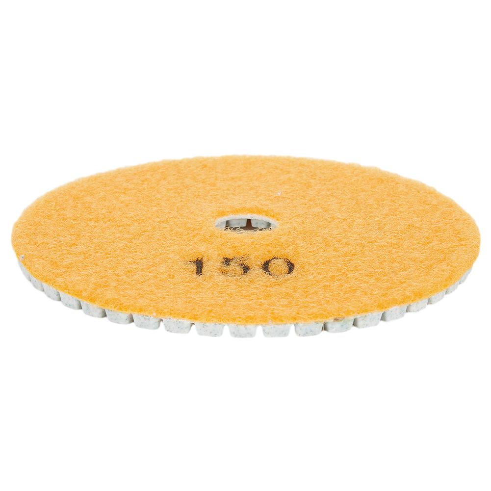 4" Diamond Polishing Pad 100mm Wet/Dry Polishing Pads Flexible Grinding Discs For Granite Marble Stone Concrete Floor Polishing